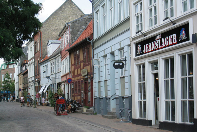 Bild: Straße in Odense