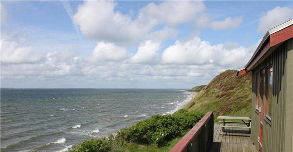 Panorama vom Ferienhaus, Insel Venø