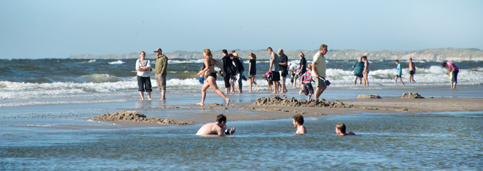Henne Strand bei Houstrup an der dänischen Nordseeküste