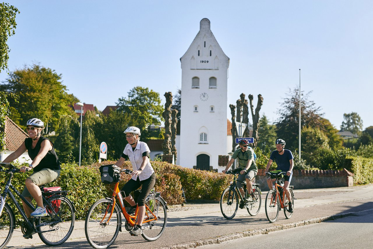 Schließen Sie sich einer geführten Radtour in Dänemark an