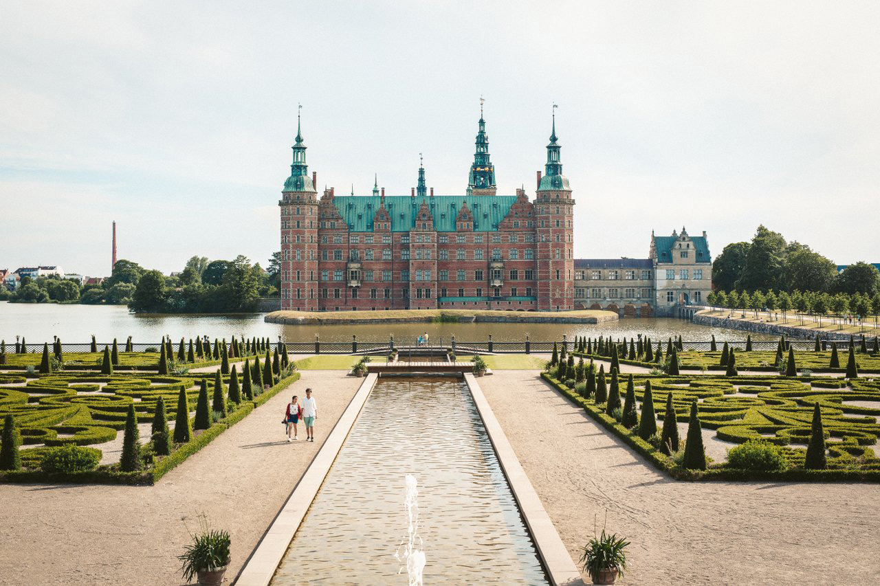 Bild vom Schloss Frederiksborg in Nordseeland