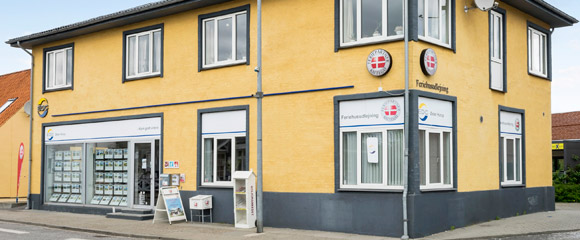 Das Büro von Feriepartner Kattegat in Oster Hurup