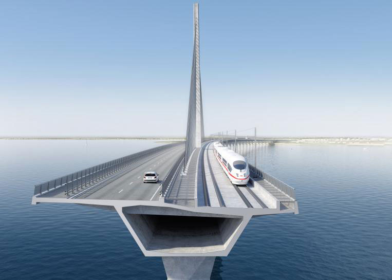 Entwurf Storstrømsbrücke